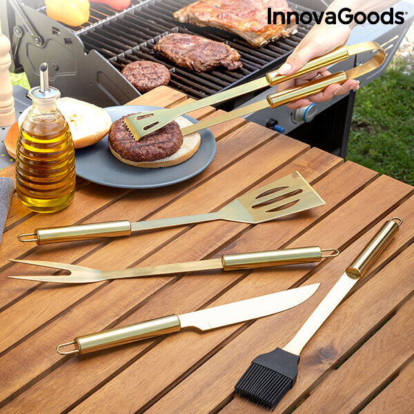 InnovaGoods Deluxe-Etui BBQase kaina ir informacija | Griliai, marinatoriai | pigu.lt