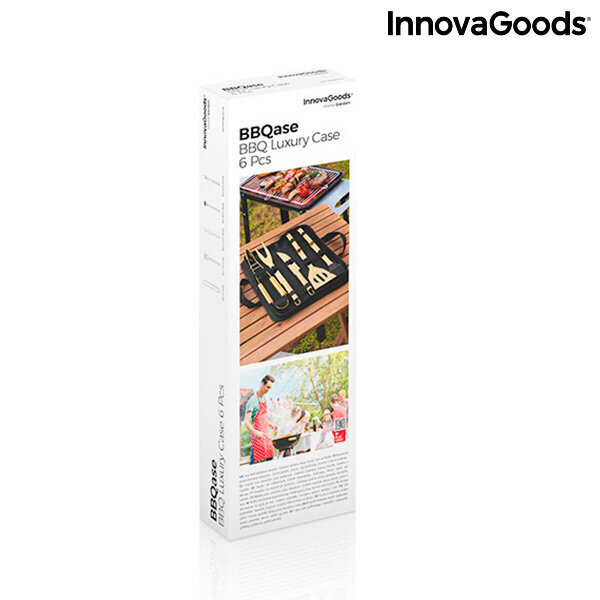 InnovaGoods Deluxe-Etui BBQase kaina ir informacija | Griliai, marinatoriai | pigu.lt