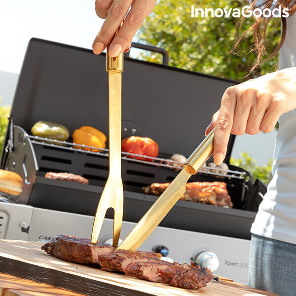 InnovaGoods Deluxe-Etui BBQase kaina ir informacija | Griliai, marinatoriai | pigu.lt