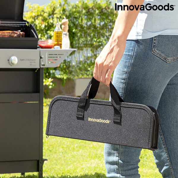 InnovaGoods Deluxe-Etui BBQase цена и информация | Griliai, marinatoriai | pigu.lt