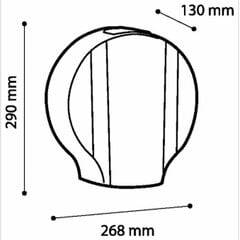 Tualetinio popieriaus rulonų laikiklis Faneco ZEN S kaina ir informacija | Vonios kambario aksesuarai | pigu.lt