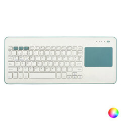 Belaidė klaviatūra Silver Electronics,mėlyna kaina ir informacija | Klaviatūros | pigu.lt