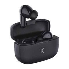 Bluetooth ausinės KSIX BXTW03N Juoda belaidis kaina ir informacija | Mikrofonai | pigu.lt