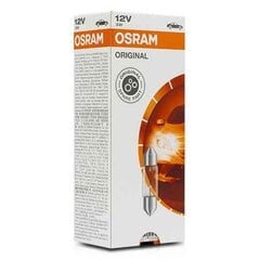 Автомобильная лампа Osram C3W 12В 3Вт (10 шт) цена и информация | Автомобильные лампочки | pigu.lt