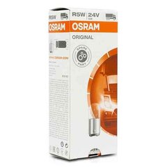 Автомобильная лампа OS5626 Osram OS5626 R5W 5W 24В (10 шт) цена и информация | Автомобильные лампочки | pigu.lt