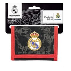 Кошелек для мальчиков Real Madrid CF S4302855, черный цена и информация | Аксессуары для детей | pigu.lt