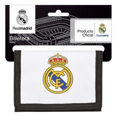 Кошелек для мальчика Real Madrid C.F. S4302819, черный цена и информация | Аксессуары для детей  | pigu.lt