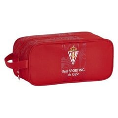 Kelioninis šlepečių dėklas Sevilla Fútbol Club, raudonas kaina ir informacija | Lagaminai, kelioniniai krepšiai | pigu.lt