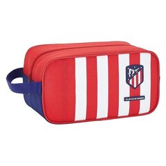 Kelioninis šlepečių laikiklis Atlético Madrid, mėlynas/raudonas kaina ir informacija | Lagaminai, kelioniniai krepšiai | pigu.lt