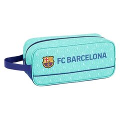 Kelioninis šlepečių dėklas F.C. Barcelona, turkio spalvos kaina ir informacija | Lagaminai, kelioniniai krepšiai | pigu.lt