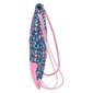 Sportinis krepšys su virvutėmis Benetton Blooming, rožinis/mėlynas kaina ir informacija | Kuprinės mokyklai, sportiniai maišeliai | pigu.lt