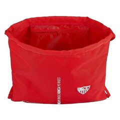 Sportinis krepšys su virvutėmis Sevilla Fútbol Club, raudonas kaina ir informacija | Kuprinės mokyklai, sportiniai maišeliai | pigu.lt