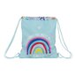 Sportinis krepšys su virvutėmis Glow Lab Rainbow, mėlynas цена и информация | Kuprinės mokyklai, sportiniai maišeliai | pigu.lt