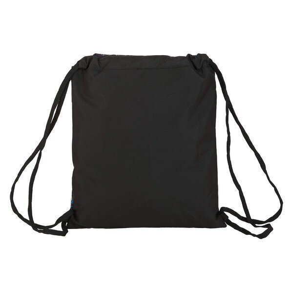 Sportinis krepšys su virvutėmis Paul Frank Rock’n’Roll, juodas цена и информация | Kuprinės mokyklai, sportiniai maišeliai | pigu.lt
