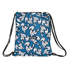Sportinis krepšys su virvutėmis El Niño Street Wave, mėlynas kaina ir informacija | Kuprinės mokyklai, sportiniai maišeliai | pigu.lt