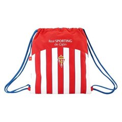 Сумка-рюкзак на шнурках Real Sporting de Gijón цена и информация | Школьные рюкзаки, спортивные сумки | pigu.lt