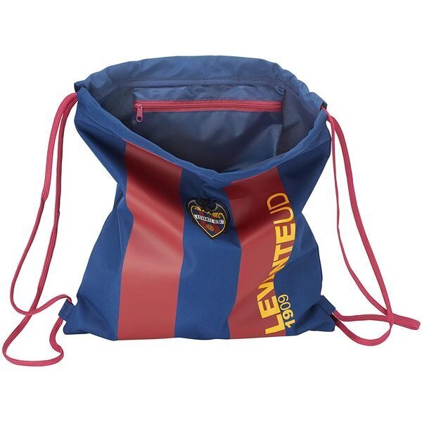 Sportinis krepšys su virvutėmis Levante U.D., mėlynas / raudonas kaina ir informacija | Kuprinės mokyklai, sportiniai maišeliai | pigu.lt
