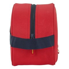 Mokyklinis higienos reikmenų krepšys RFEF, raudonas kaina ir informacija | Kuprinės mokyklai, sportiniai maišeliai | pigu.lt