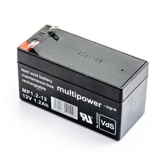 Akumuliatorius Multipower MP1.2-12 VDs 12V 1,2Ah kaina ir informacija | Akumuliatoriai | pigu.lt