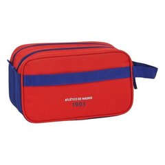 Mokyklinis higienos reikmenų krepšys Atlético Madrid, mėlynas / raudonas / baltas kaina ir informacija | Kuprinės mokyklai, sportiniai maišeliai | pigu.lt