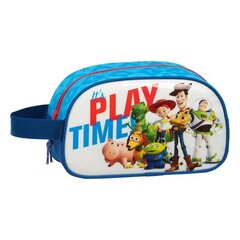 Mokyklinis higienos reikmenų krepšys Toy Story Play Time, mėlynas / baltas kaina ir informacija | Kuprinės mokyklai, sportiniai maišeliai | pigu.lt