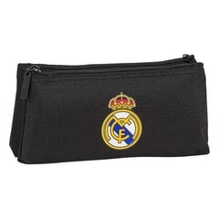 Mokyklinis higienos reikmenų krepšys Real Madrid C.F. 1902, juodas kaina ir informacija | Kuprinės mokyklai, sportiniai maišeliai | pigu.lt