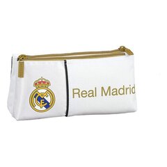 Mokyklinis higienos reikmenų krepšys Real Madrid C.F. 19/20, baltas / juodas kaina ir informacija | Kuprinės mokyklai, sportiniai maišeliai | pigu.lt