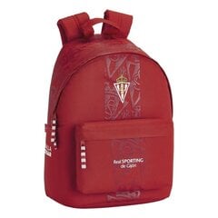 Рюкзак для ноутбука Real Sporting de Gijón, 14.1'' цена и информация | Рюкзаки, сумки, чехлы для компьютеров | pigu.lt