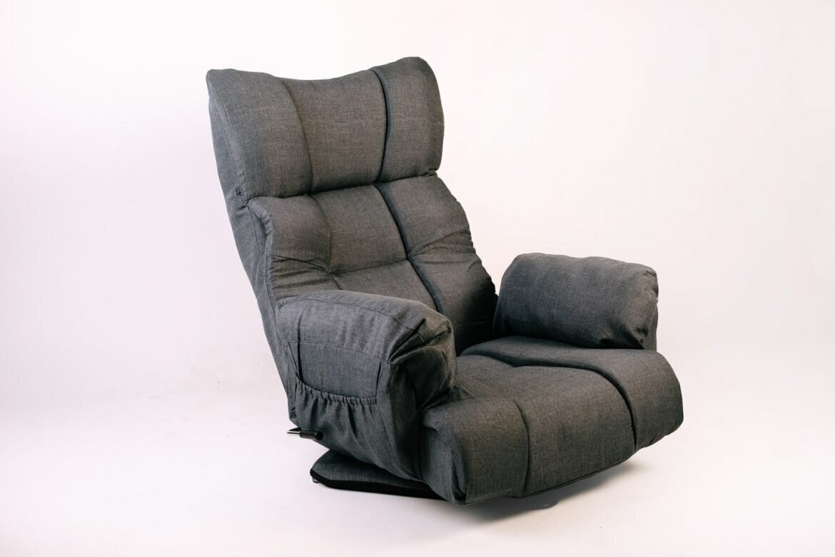 Fotelis, pilkas цена и информация | Svetainės foteliai | pigu.lt