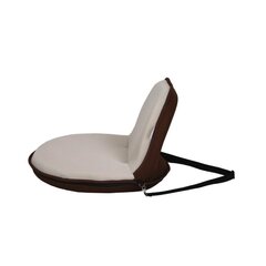 Cкладной стул, Многофункциональный,  бежевый/коричневый цена и информация | Садовые стулья, кресла, пуфы | pigu.lt