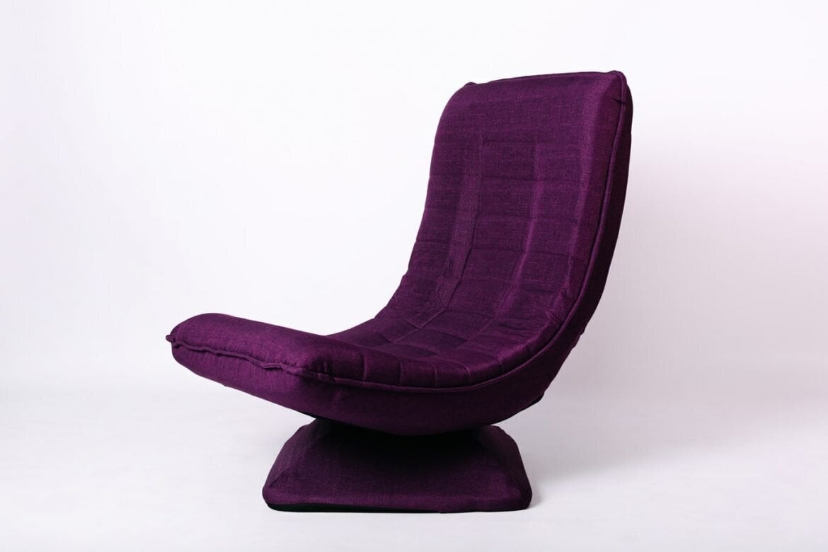 Fotelis, violetinis цена и информация | Svetainės foteliai | pigu.lt