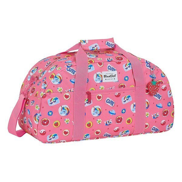 Sporto krepšys BlackFit8 Cute, 20 l, rožinis цена и информация | Kuprinės ir krepšiai | pigu.lt