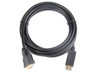 КАБЕЛЬ DISPLAYPORT M ->DVI-D (24+1) 1M цена и информация | Кабели и провода | pigu.lt