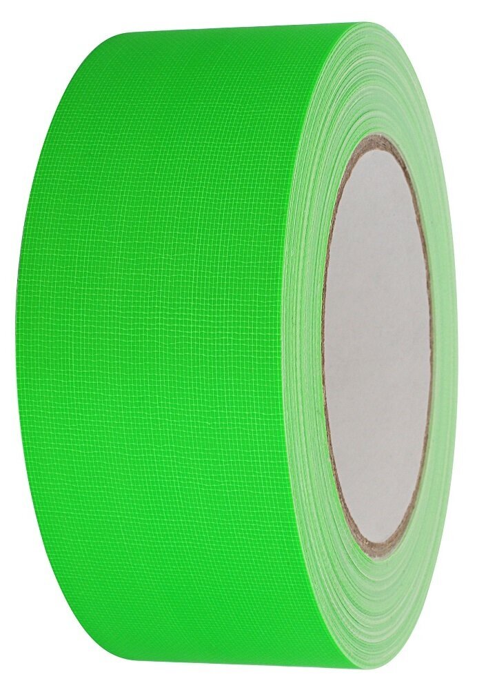 Neon gaffer lipni juosta 19mm x 25m, žalia цена и информация | Sandarinimo medžiagos | pigu.lt
