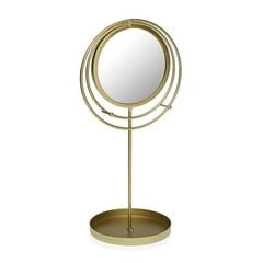 Зеркало DKD Home Decor Металл Позолоченный (80 x 3 x 80 cm) цена и информация | Зеркала | pigu.lt