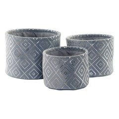 Набор корзин DKD Home Decor волокно Bali (3 pcs) цена и информация | Тумба с ящиками Versa | pigu.lt