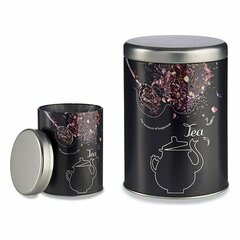 Металлическая Банка Tea Металл (1000 ml) (10,5 x 15 x 10,5 cm) цена и информация | Посуда для хранения еды | pigu.lt