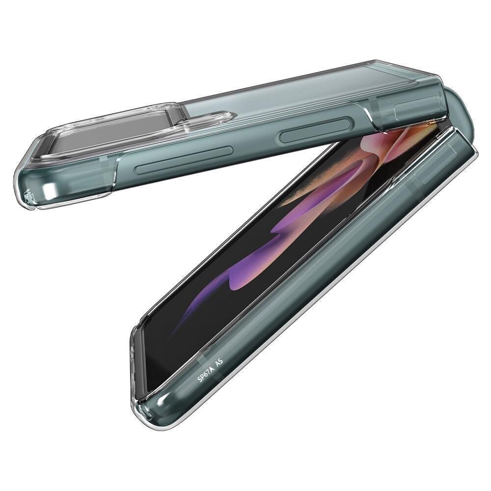 Dėklas Spigen skirtas Samsung Galaxy Z Flip 3, skaidri kaina ir informacija | Telefono dėklai | pigu.lt