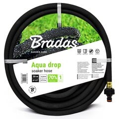 Mikroporinė žarna Bradas Aqua-Drop, 1/2" 25m kaina ir informacija | Laistymo įranga, purkštuvai | pigu.lt