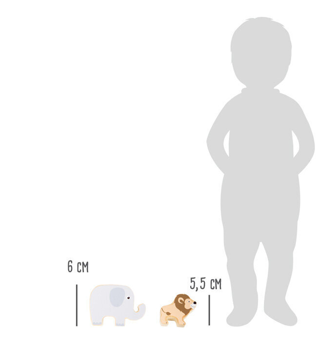 Gyvūnų bokštas Small Foot kaina ir informacija | Žaislai kūdikiams | pigu.lt