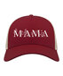 Kepurė moterims su snapeliu Tiesiog mama, raudona kaina ir informacija | Kepurės moterims | pigu.lt
