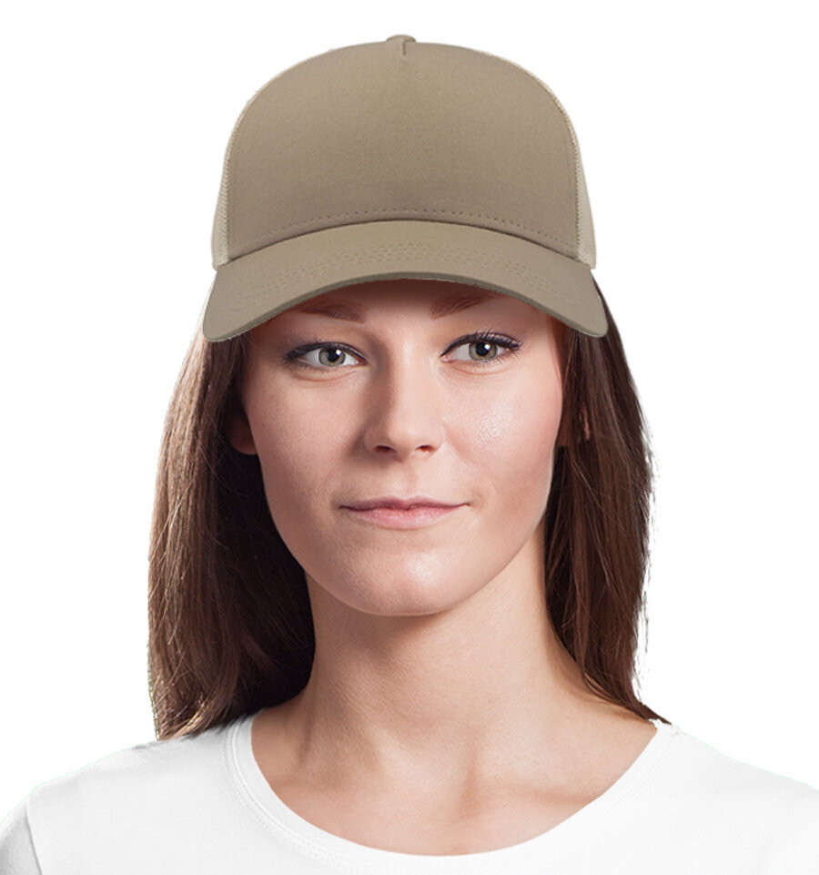 Kepurė moterims su snapeliu Kietiakė, smėlio spalvos kaina ir informacija | Kepurės moterims | pigu.lt