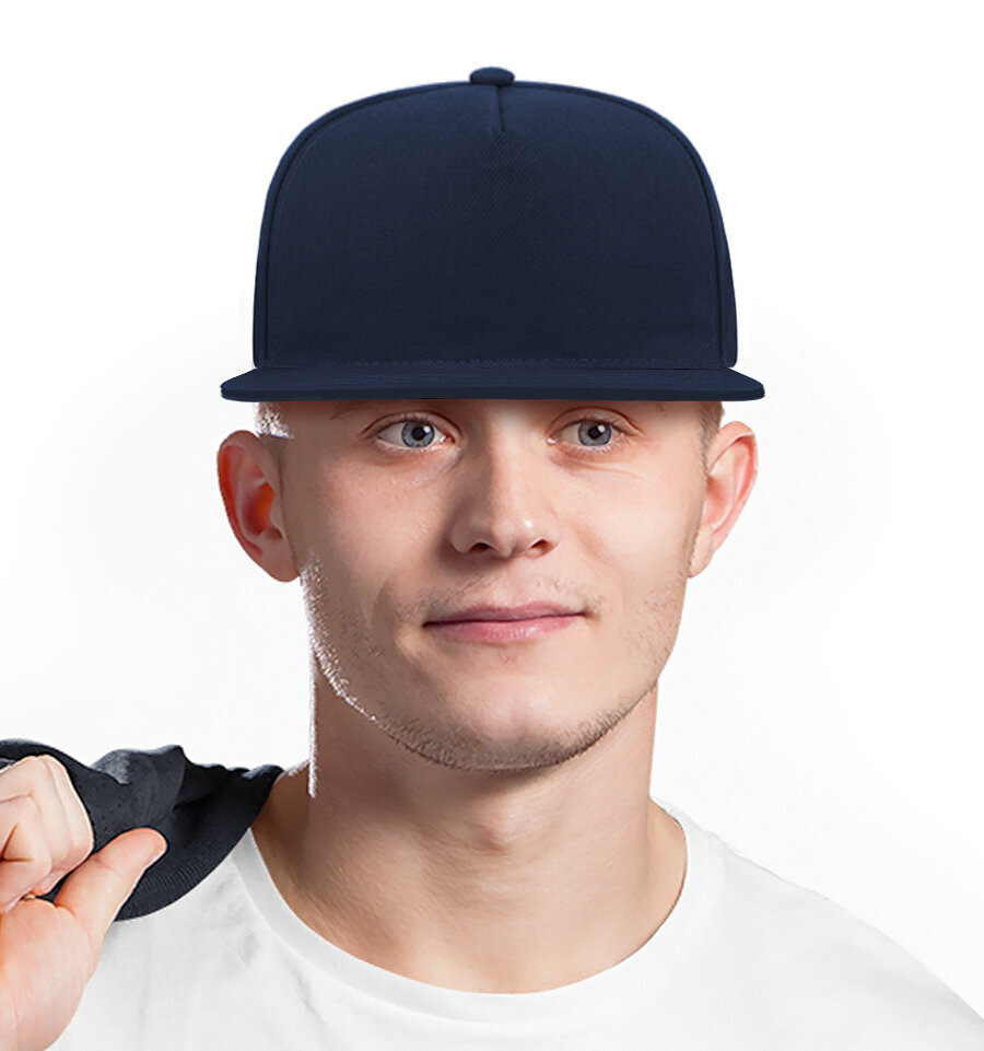 Kepurė vyrams su snapeliu Išbandymas, mėlyna kaina ir informacija | Vyriški šalikai, kepurės, pirštinės | pigu.lt