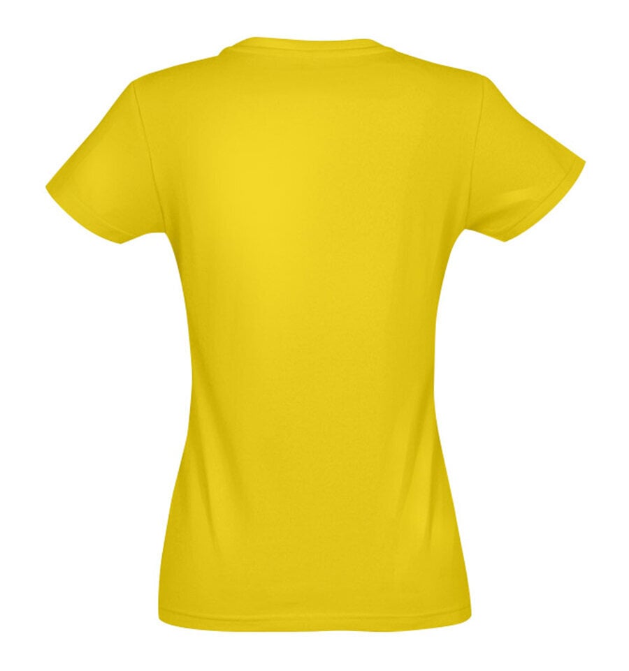 Marškinėliai moterims Žiedai, geltoni цена и информация | Marškinėliai moterims | pigu.lt