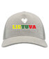 Kepurė moterims su snapeliu Lietuva, pilka kaina ir informacija | Kepurės moterims | pigu.lt