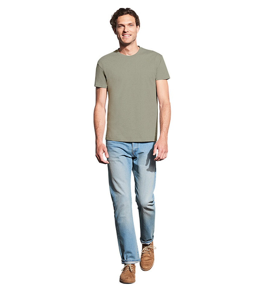 Vyriški marškinėliai Elektrikas, smėlio spalvos kaina ir informacija | Vyriški marškinėliai | pigu.lt