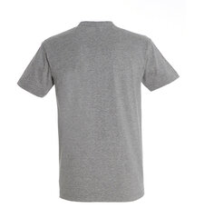 Marškinėliai vyrams Ofiso karalius, pilki kaina ir informacija | Vyriški marškinėliai | pigu.lt