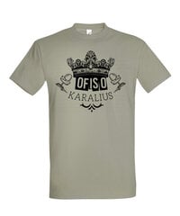 Marškinėliai vyrams Ofiso karalius, žali цена и информация | Футболка мужская | pigu.lt