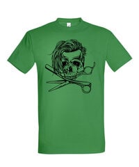 Marškinėliai vyrams Kirpėjas, žali kaina ir informacija | Vyriški marškinėliai | pigu.lt