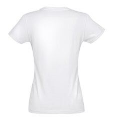 Marškinėliai moterims Pėdutės, balti kaina ir informacija | Marškinėliai moterims | pigu.lt